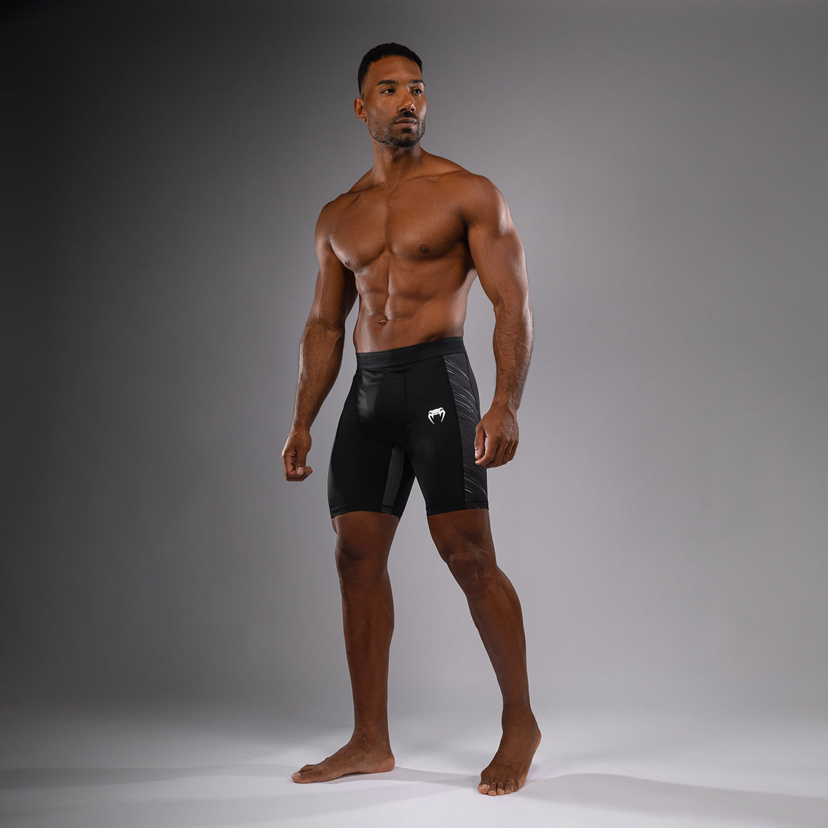 Short de compression Venum Rapid - Noir/Gris Orage - product-type_Shorts de compression