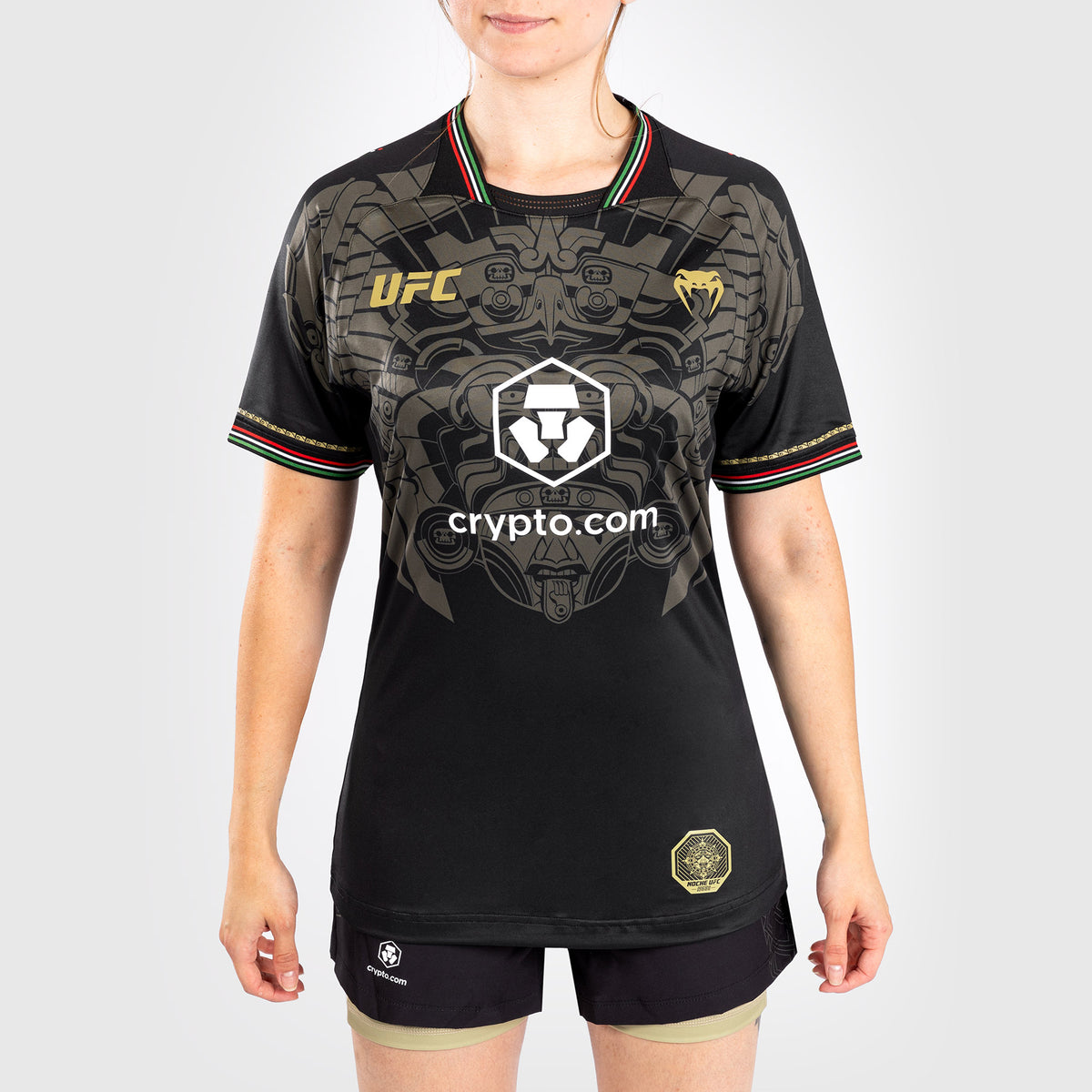 Noche UFC by Venum Authentic Fight Night T-shirt Dry Tech pour femme - Noir - product-type_T-Shirts Dry Tech