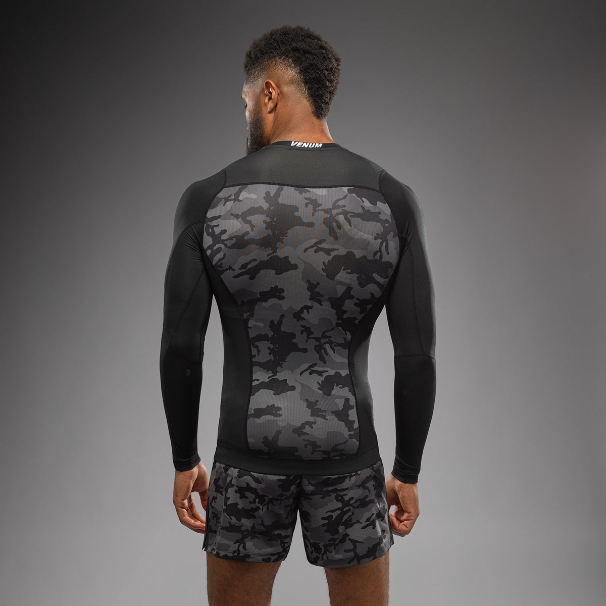 Rashguard manches longues Venum x Polaris - Noir/Gris - product-type_T-Shirts de Compression
