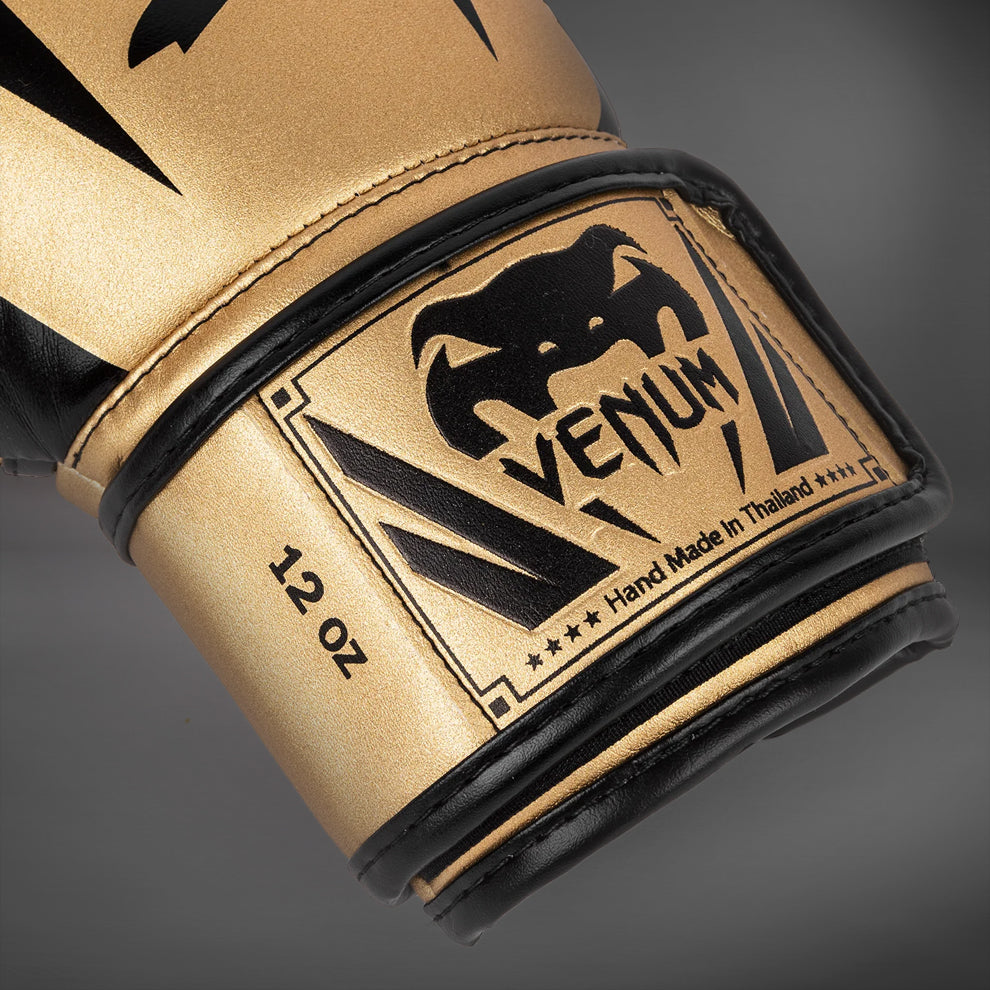 Gants de boxe Venum Elite - Or/Noir - product-type_Gants de boxe