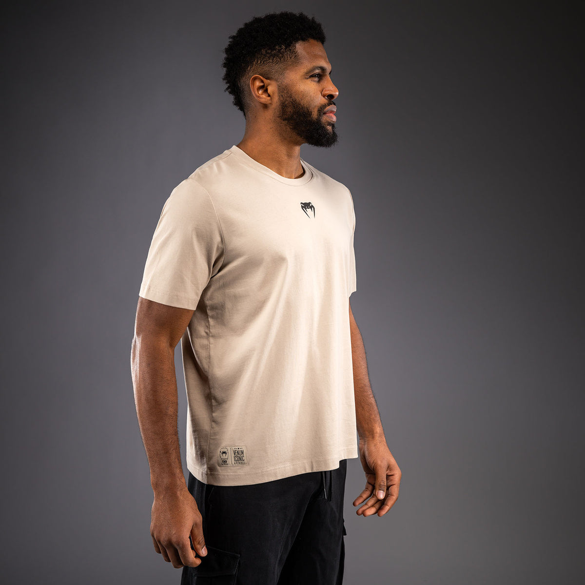 T-shirt en Coton Venum Fight Icon - Beige - product-type_T-Shirts