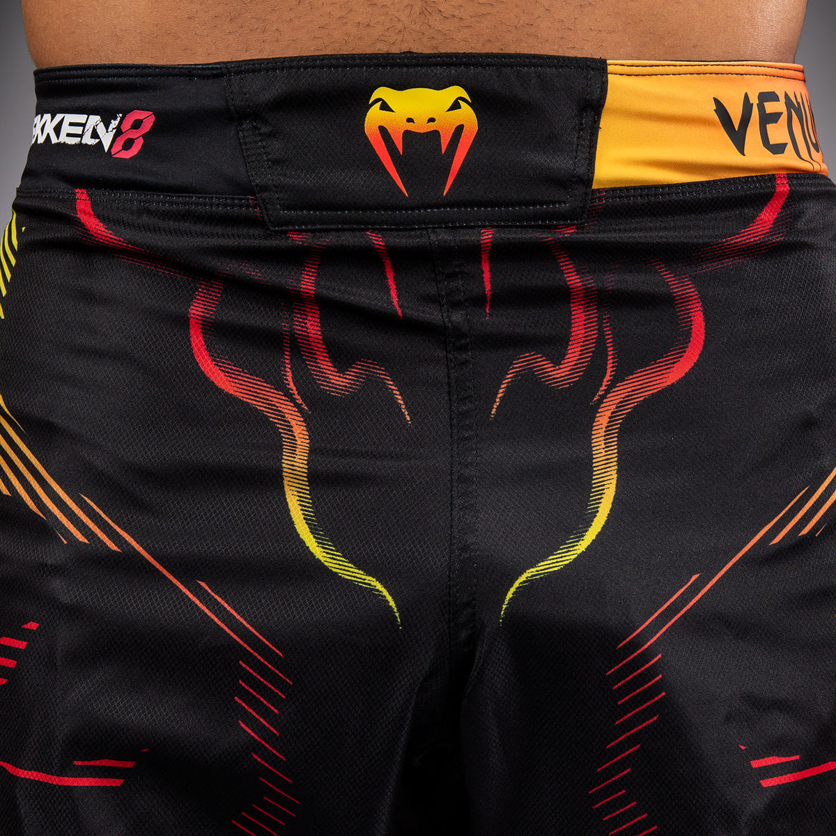Short de Combat Yoshimitsu Venum x TEKKEN 8 - Noir/Orange - product-type_Shorts de MMA