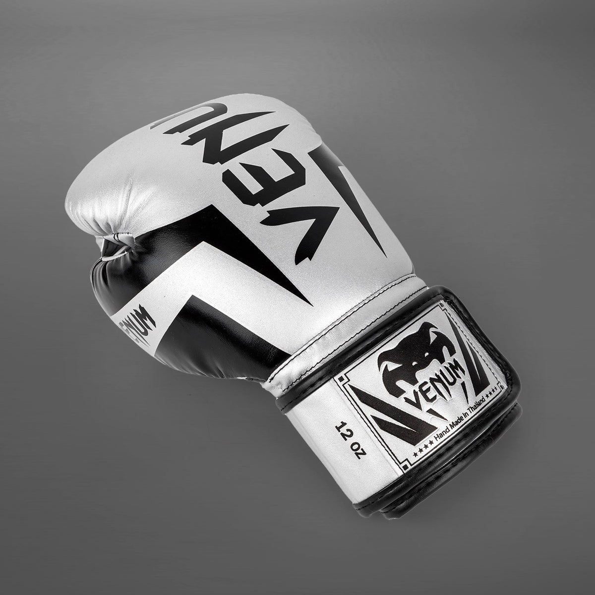 Gants de boxe Venum Elite - Argent/Noir - product-type_Gants de boxe