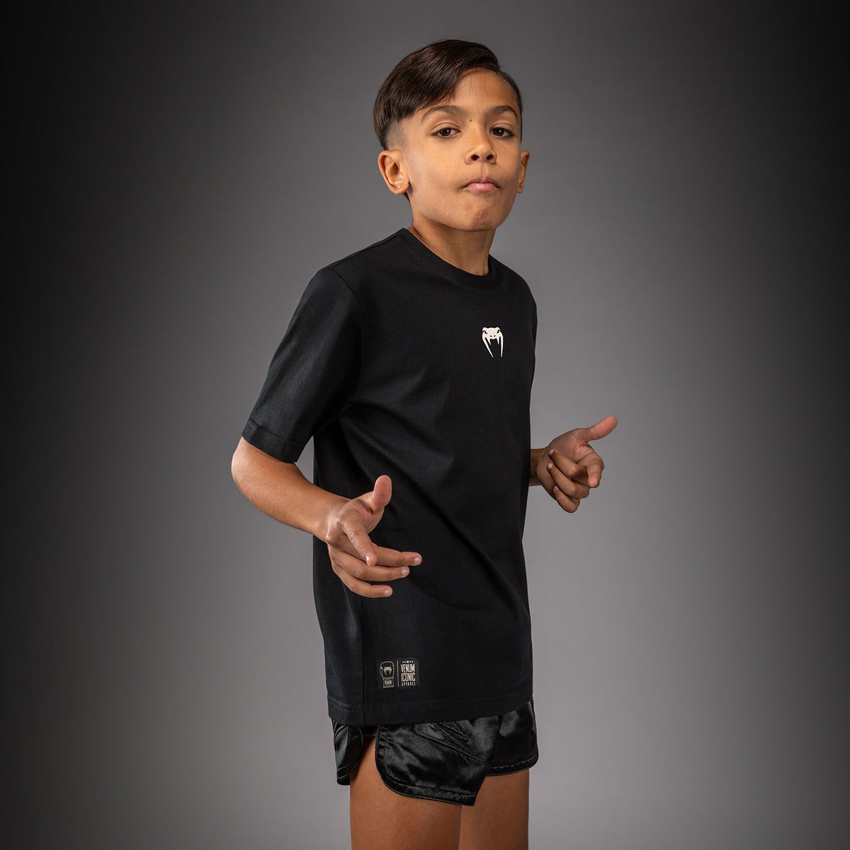 T-shirt en Coton Pour Enfant Venum Fight Icon - Noir - product-type_T-Shirts