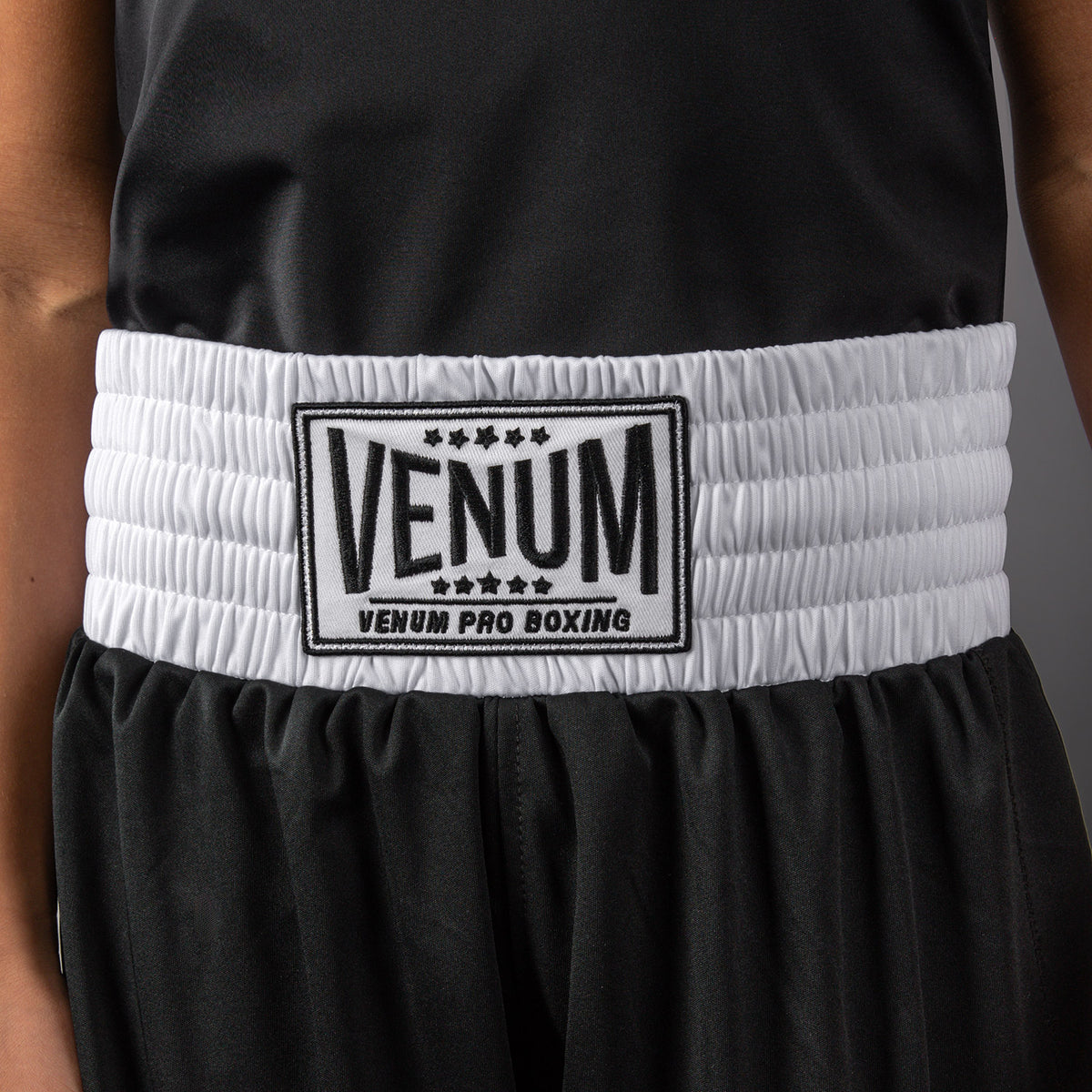 Short de Boxe Venum Classic Pour Enfants – Noir/Blanc - product-type_Shorts de boxe