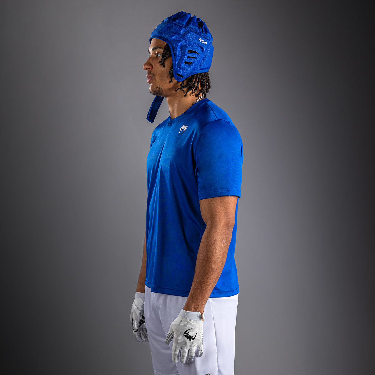 T-shirt à manches Courtes Venum Lineup Performance - Bleu Royal/Blanc - product-type_T-Shirts Dry Tech