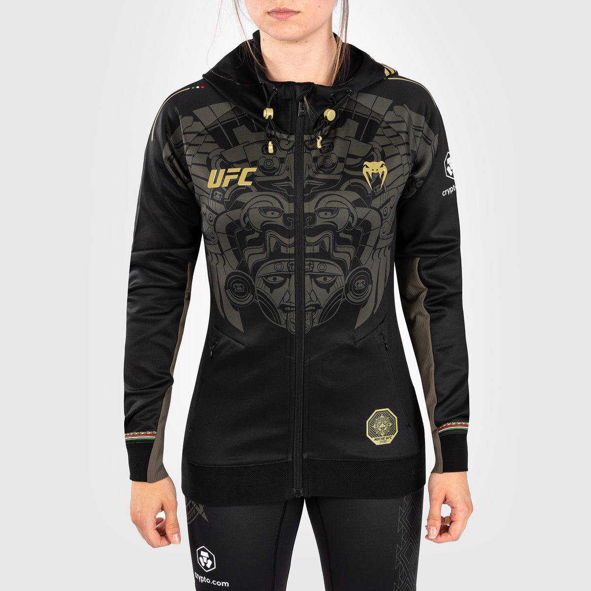 Noche UFC by Venum Authentic Fight Night Sweat à capuche pour femme - Noir - product-type_Vestes