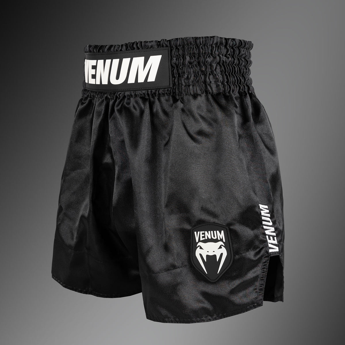 Short de Muay Thai Venum Classic Evo - Noir/Blanc - product-type_Shorts de Muay Thai
