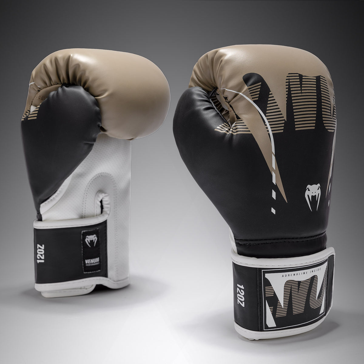 Gants de Boxe Venum Adrenaline – Noir/Sable - product-type_Gants de boxe