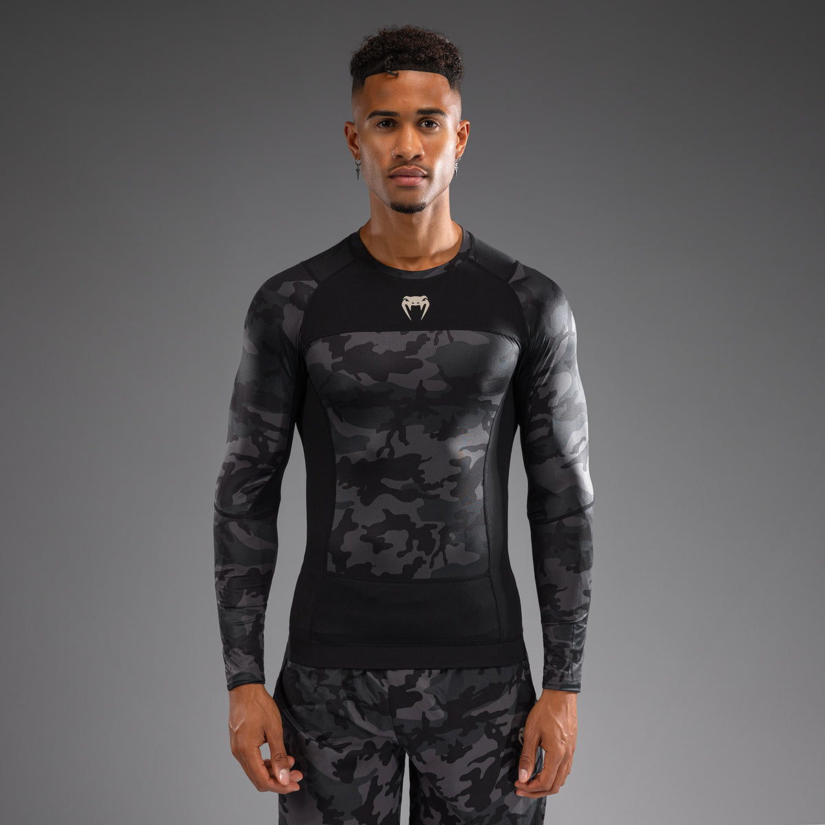 Rashguard à Manches Longues Venum G-Fit Air pour Hommes - Camo Urban - product-type_T-Shirts de Compression