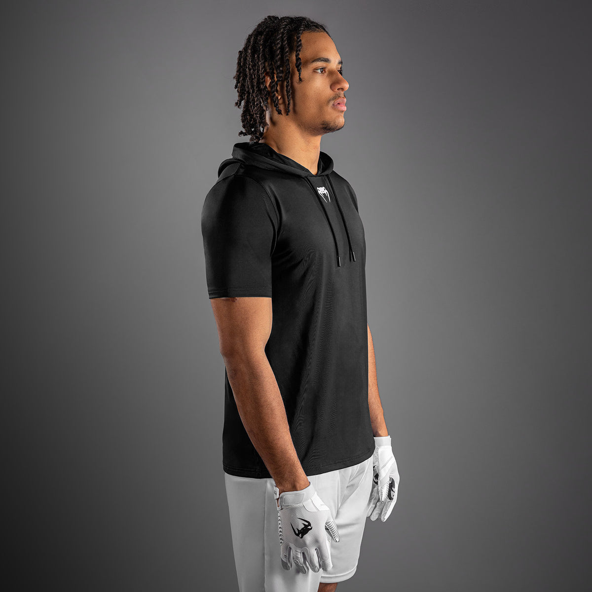 Sweat à capuche à manches courtes Dry Tech Venum Elite - Noir - product-type_Sweatshirts