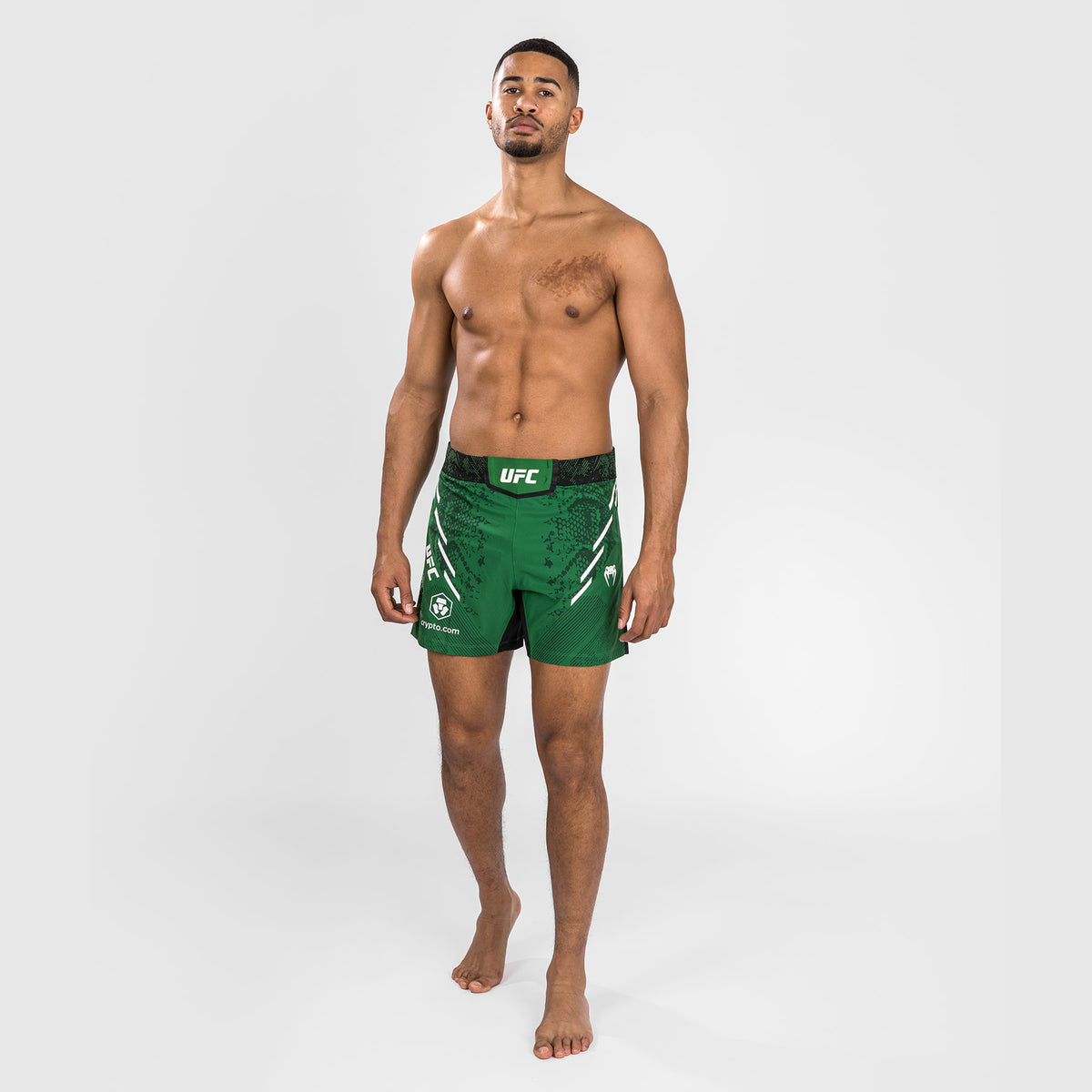 Short de combat personnalisé Coupe courte pour Hommes UFC Adrenaline by Venum Authentic Fight Night – Vert - product-type_Shorts de MMA
