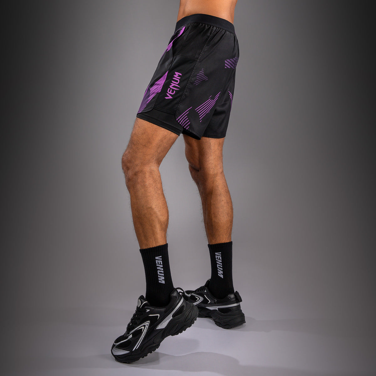 Short d’Entraînement Venum No-Gi 6.0 - Noir/Violet - product-type_Shorts de training