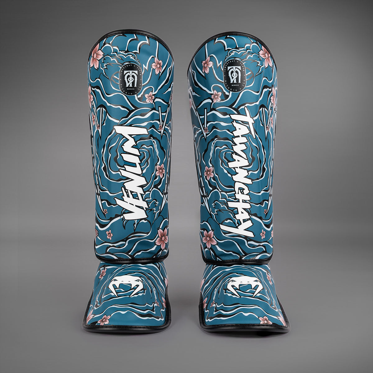 Protège-tibias Venum x Tawanchay – Bleu/Blanc - product-type_Protège-tibias