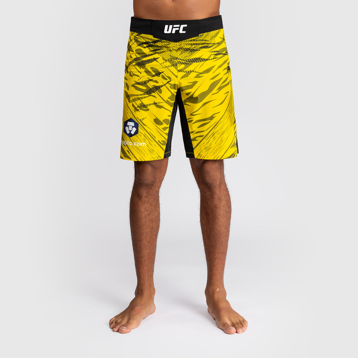 Shorts de Combat pour Hommes UFC Fusion by Venum Authentic Fight Night - Coupe Longue - Jaune - product-type_Shorts de MMA