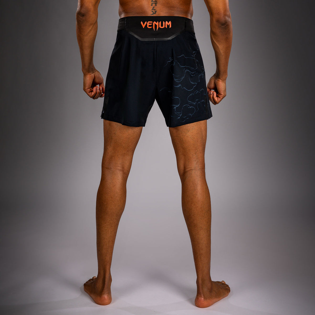 Short de Combat Venum Thunder Dragon – Noir/Gris/Cuivre - product-type_Shorts de MMA
