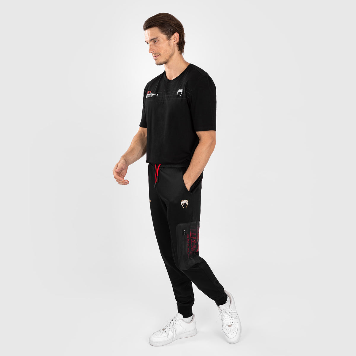 Pantalon de jogging UFC Venum Performance Institute 2.0 - Noir/Rouge - product-type_Pantalons de jogging