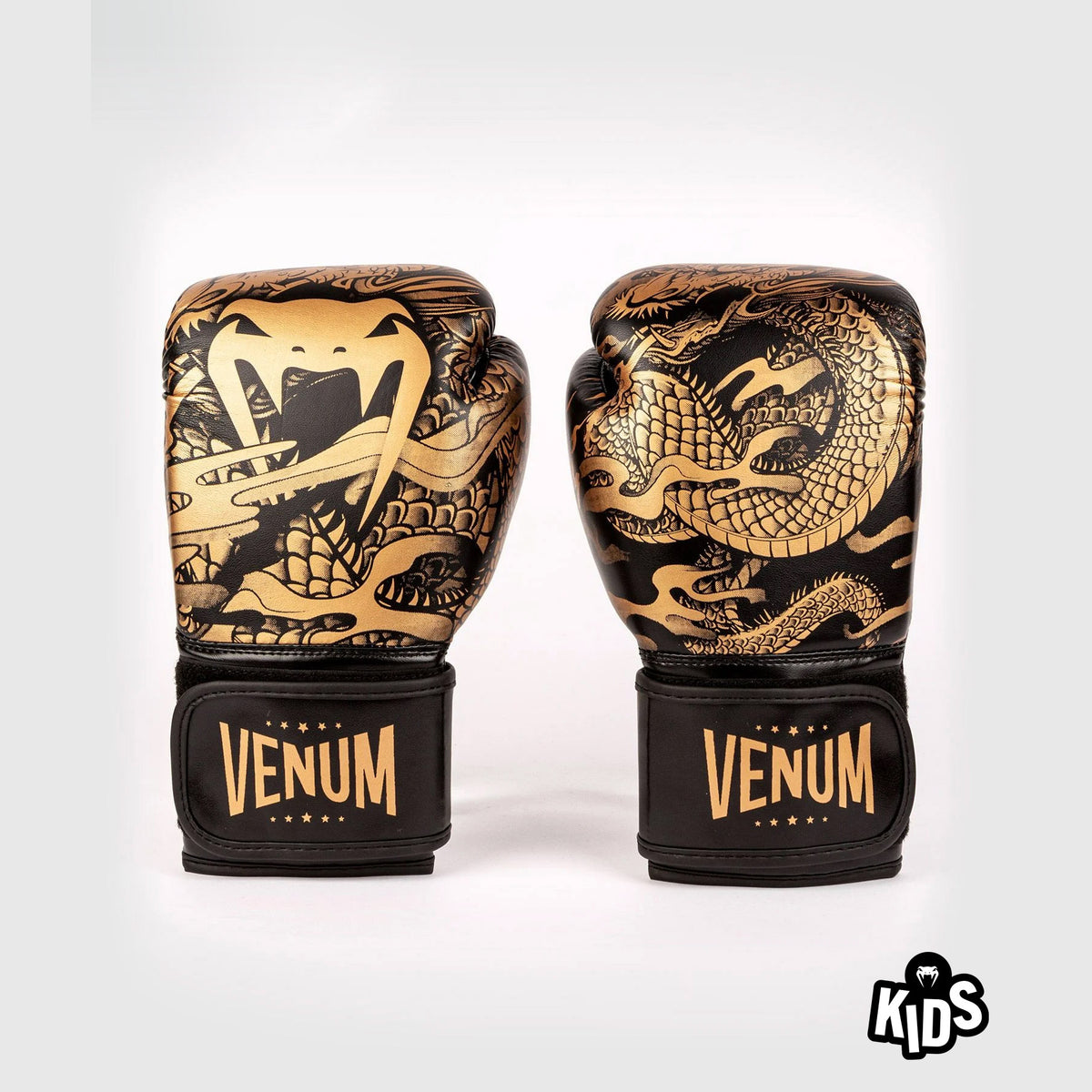 Gants de Boxe Venum Dragon's Flight - Pour Enfants - Noir/bronze - product-type_Gants de boxe