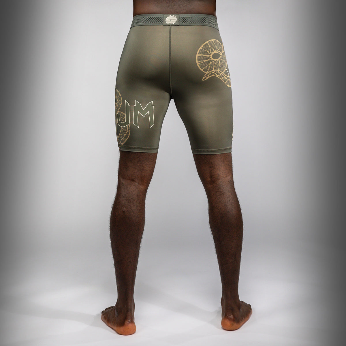 Short de Compression Venum Serpenti – Kaki/Bronze/Ivoire - product-type_Shorts de compression