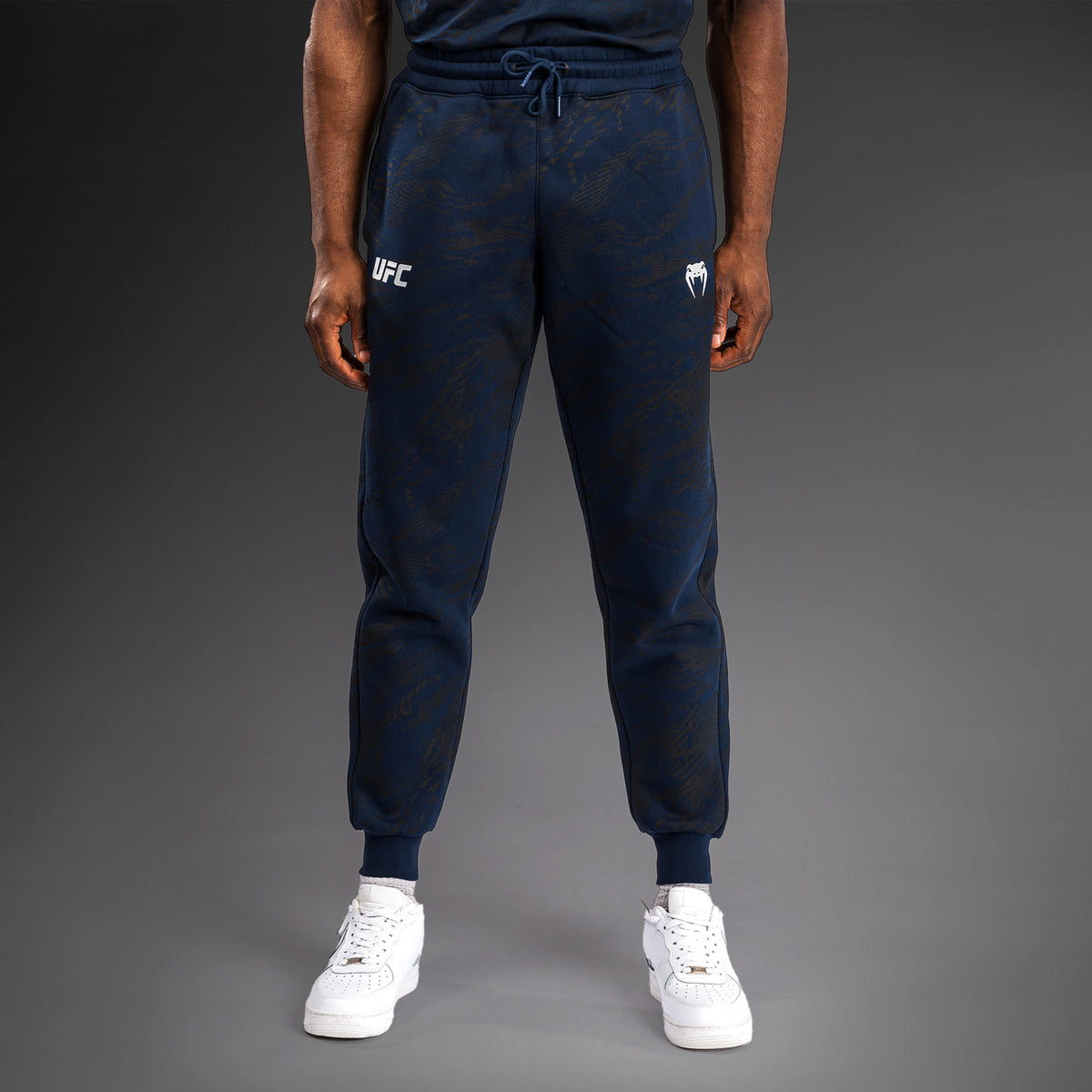 Pantalon en Coton pour Hommes UFC Fusion by Venum Fight Week - Bleu Océanique - product-type_Pantalons de jogging