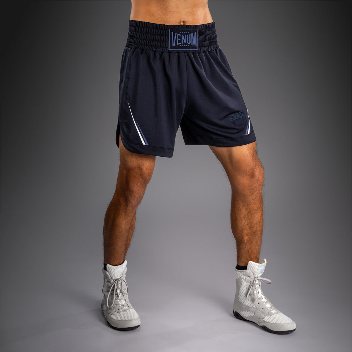 Short de Boxe Venum G-Core - Bleu Marine/Blanc - product-type_Shorts de boxe