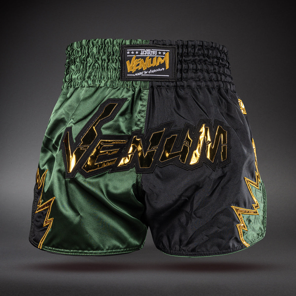 Short de Muay Thai Venum Inferno 2.0 - Noir/Kaki - product-type_Shorts de Muay Thai