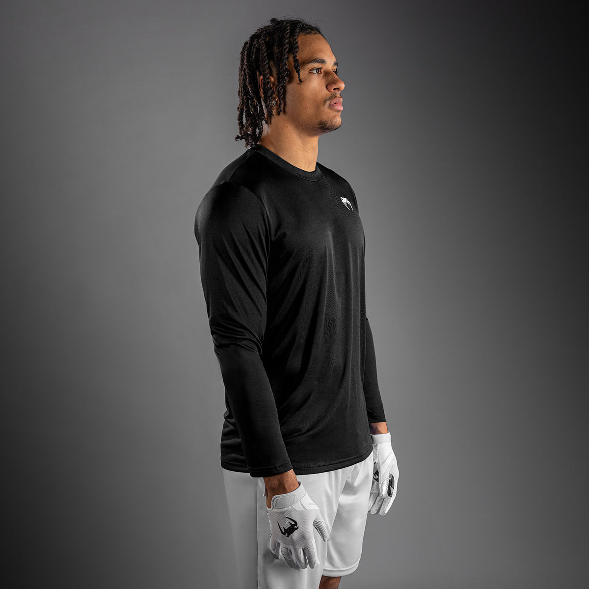 T-shirt à manches Longues Venum Lineup Performance - Noir/Blanc - product-type_T-Shirts Dry Tech
