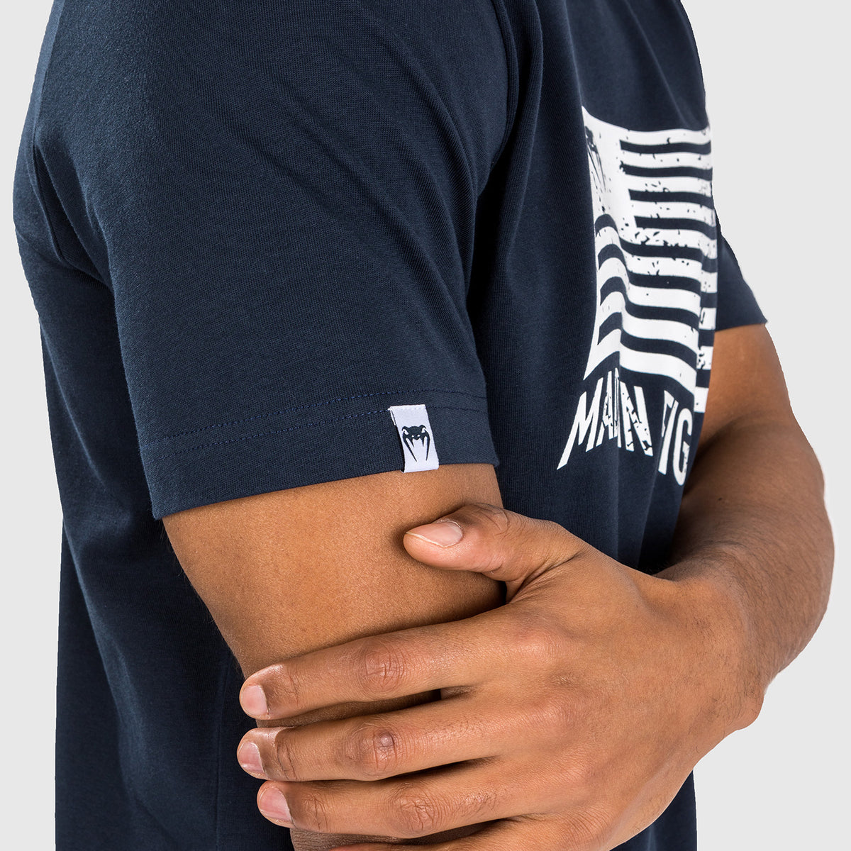 T-Shirt Venum Made in Fightland - Bleu marine/blanc - product-type_T-Shirts