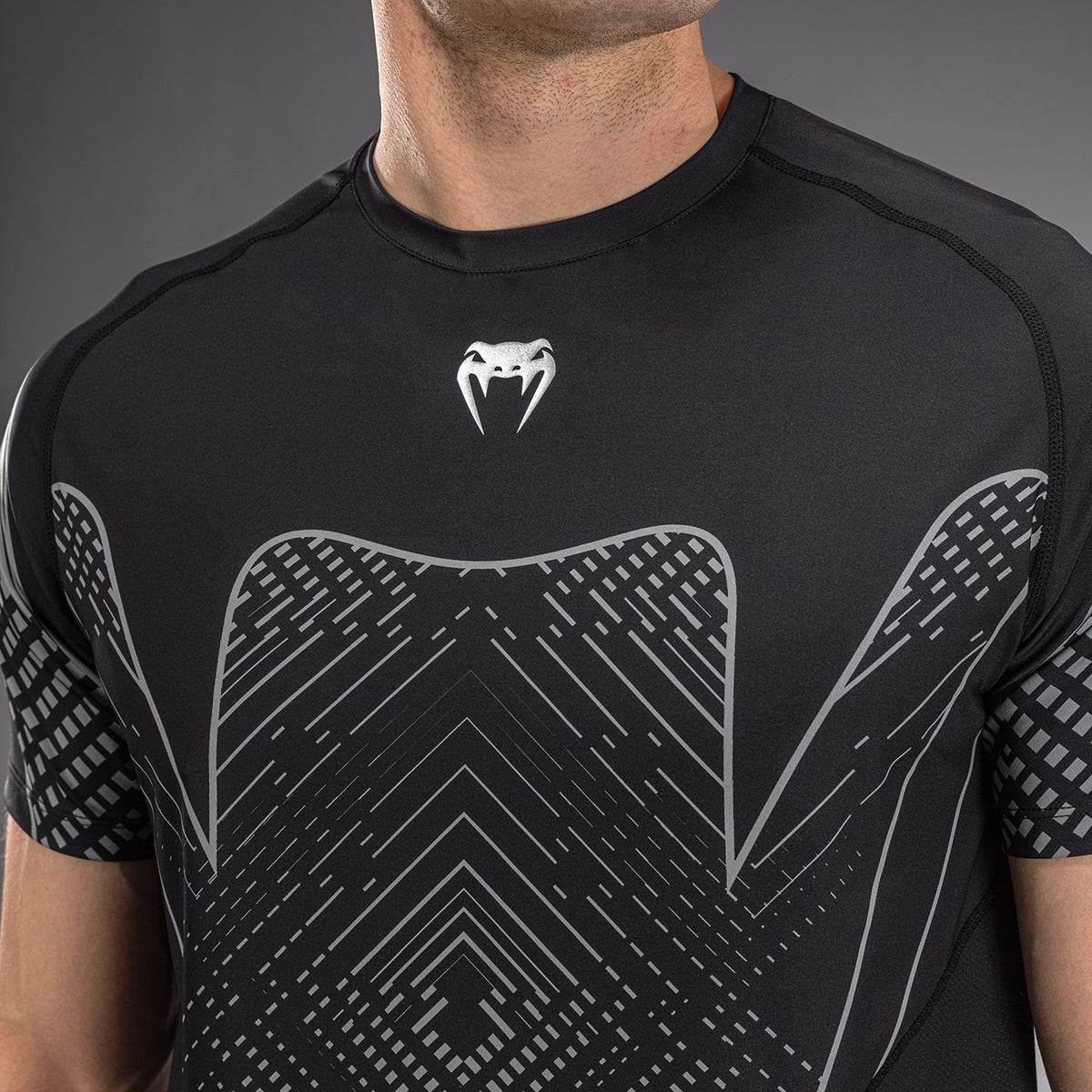 T-shirt Dry Tech Venum Midnight Fury – Noir/Gris/Argent - product-type_T-Shirts Dry Tech