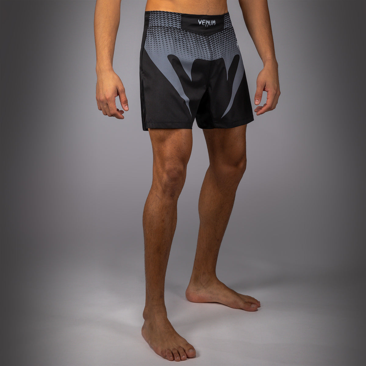 Short de Combat Venum No Gi - Noir/Gris Argenté - product-type_Shorts de MMA