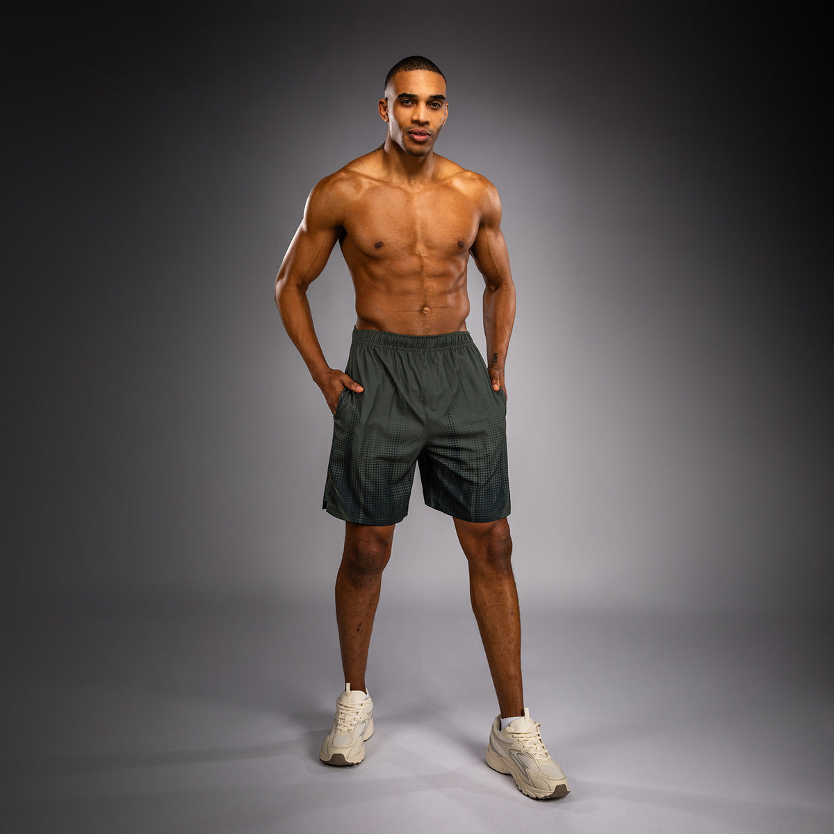 Short d’Entraînement Venum Stealth – Kaki/Vert Foncé - product-type_Shorts de training