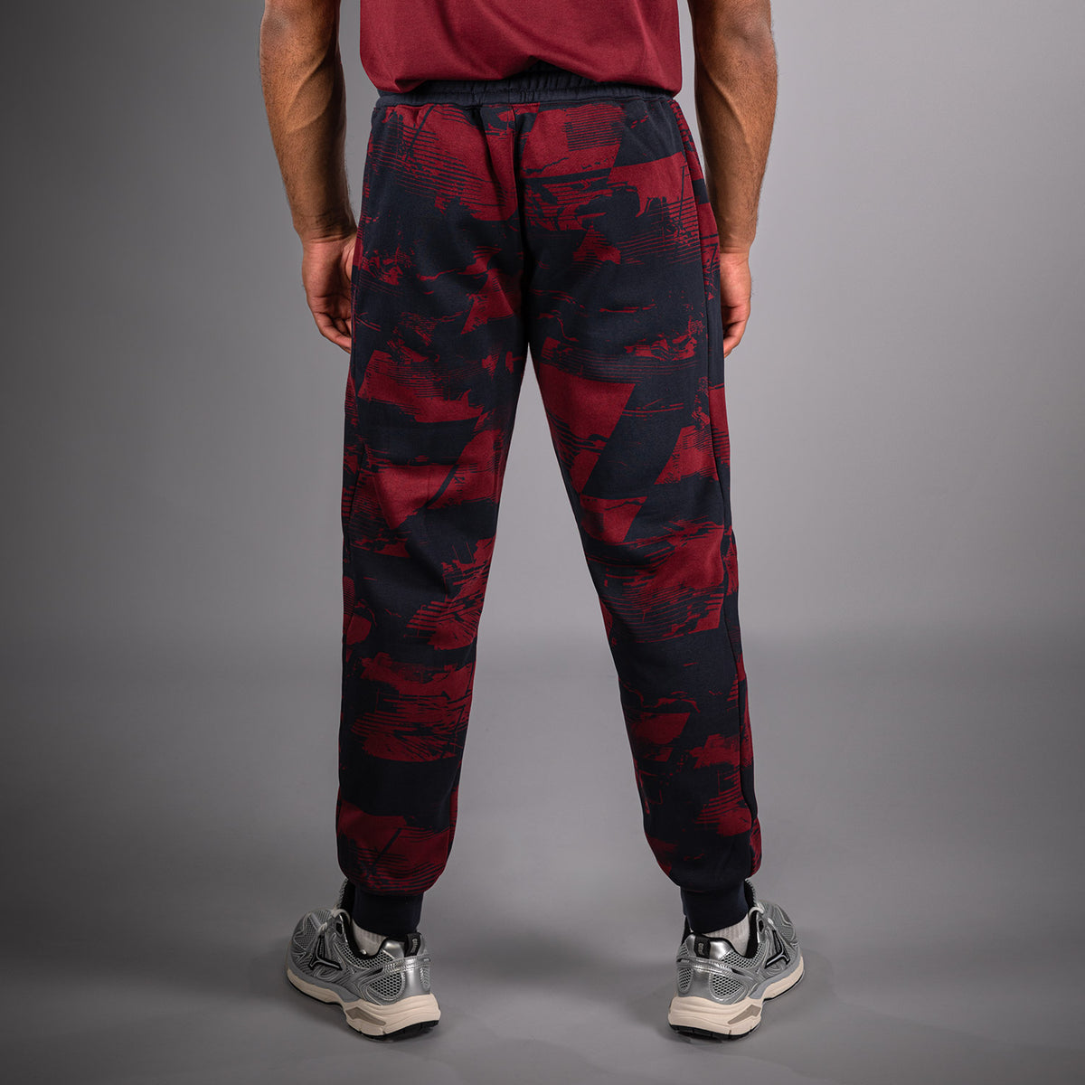 Pantalon Homme UFC Zenith by Venum Authentic Fight Week - Bleu marine/Bordeaux/Argent - product-type_Pantalons de jogging