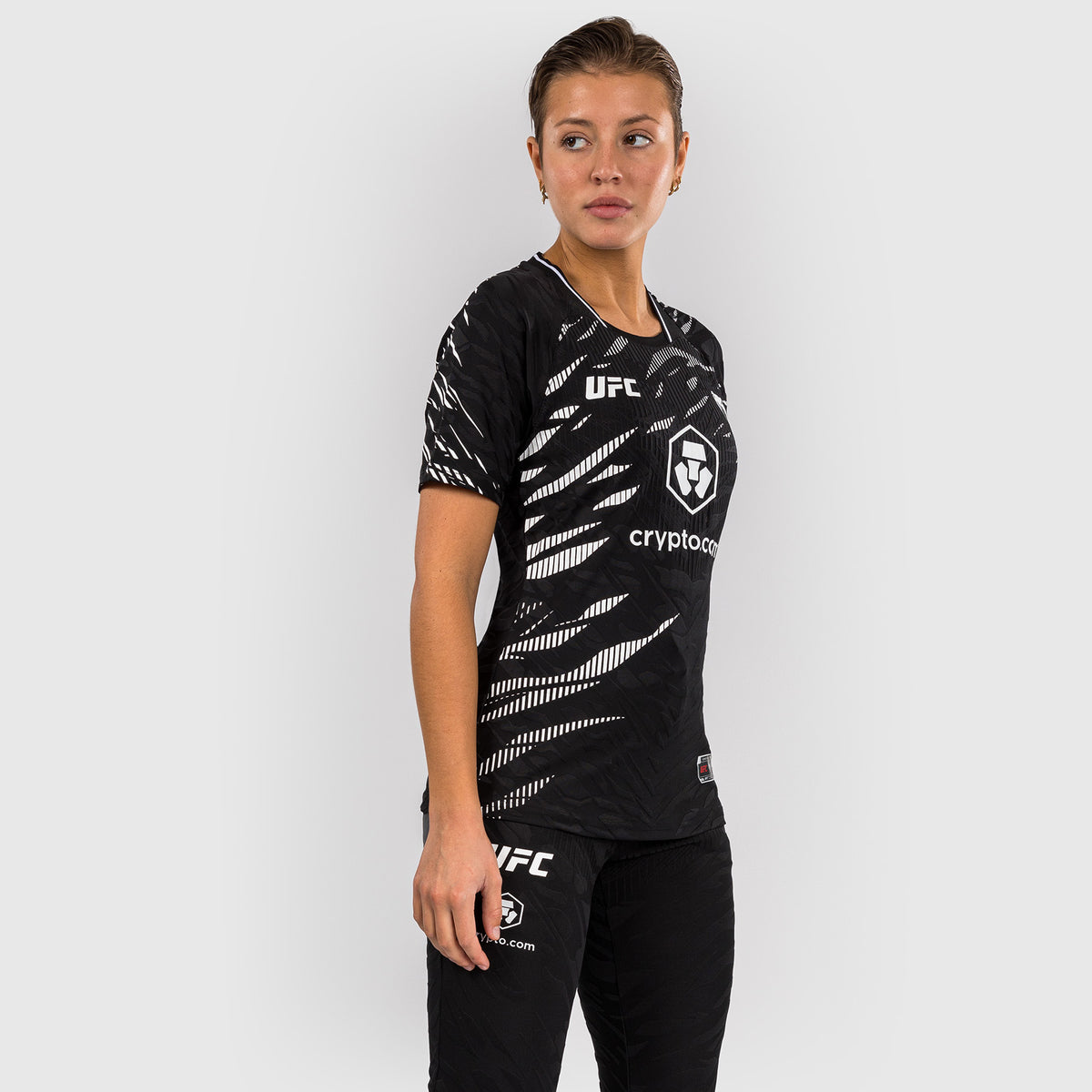 T-shirt Dry-Tech pour Femmes UFC Fusion by Venum Personnalisé Authentic Fight Night - Noir - product-type_T-Shirts Dry Tech