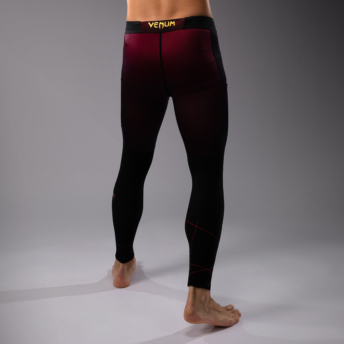 Pantalon de Compression Venum Tactical XT- Noir/Bordeaux/Or - product-type_Pantalons de Compression