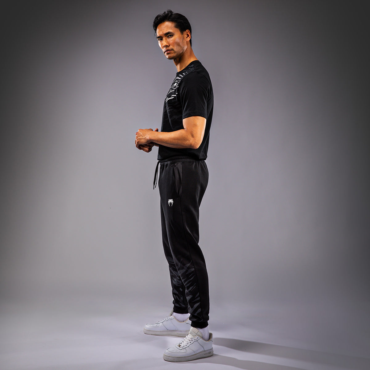 Pantalon pour Hommes UFC Fusion by Venum Replica - Noir - product-type_Pantalons de jogging