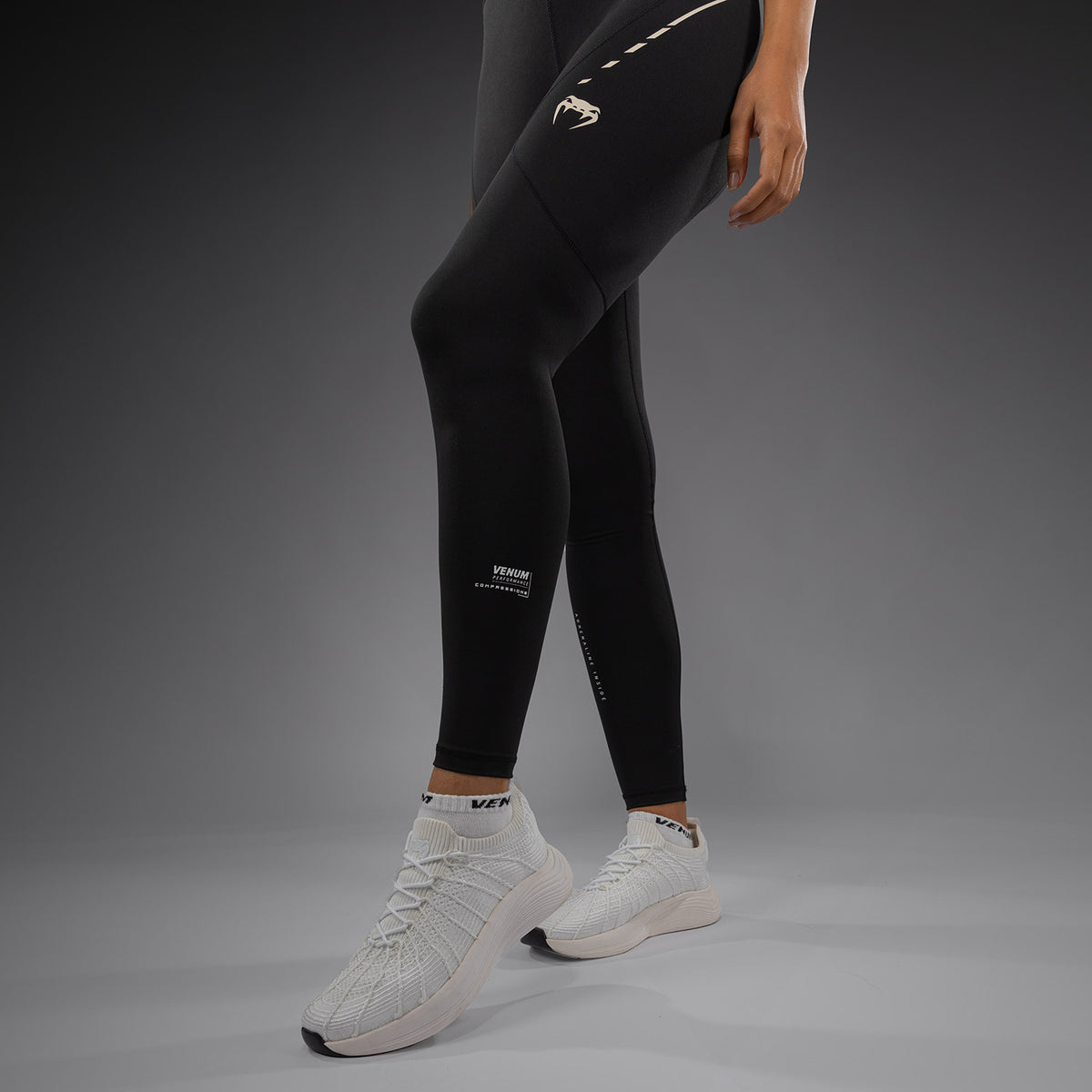 Legging Femme Venum Adrenaline – Noir/Ivoire - product-type_Leggings