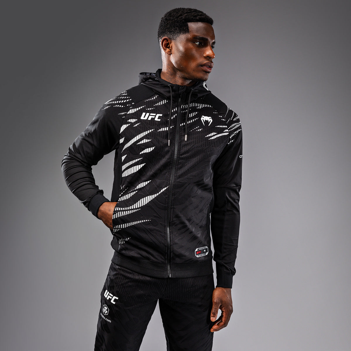 Veste à Capuche pour Hommes UFC Fusion by Venum Authentic Fight Night - Noir - product-type_Vestes