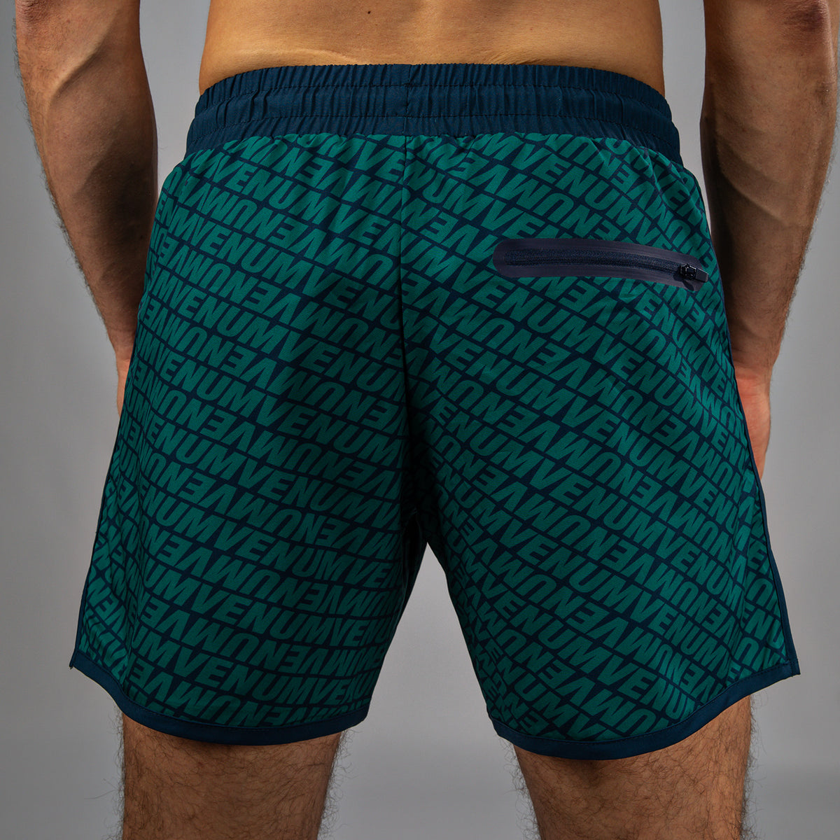 Short de Bain Venum Echo - Bleu Océan/Vert Émeraude - product-type_Shorts de bain