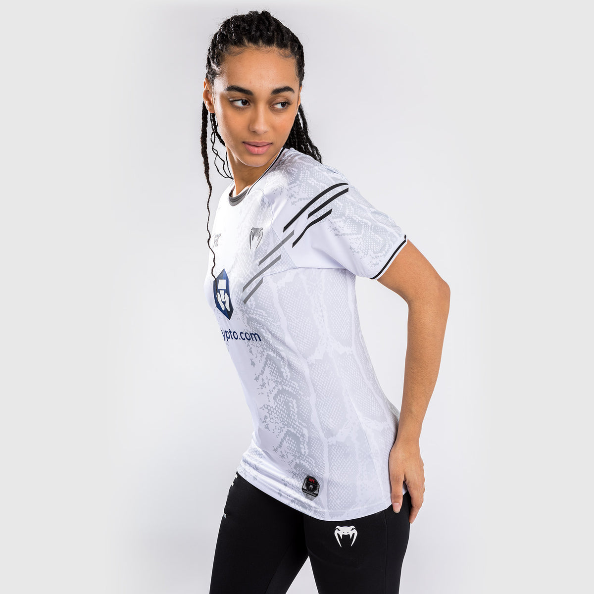 T-shirt Technique pour Femmes UFC Adrenaline by Venum Authentic Fight Night - Blanc - product-type_T-Shirts Dry Tech