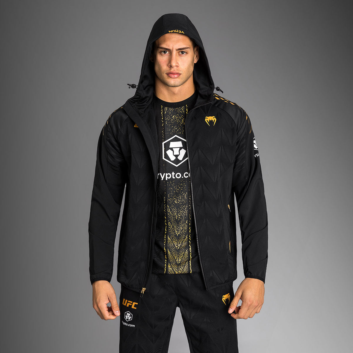 Sweat à capuche Walkout Homme UFC Zenith by Venum Authentic Fight Night - Champion - product-type_Sweatshirts
