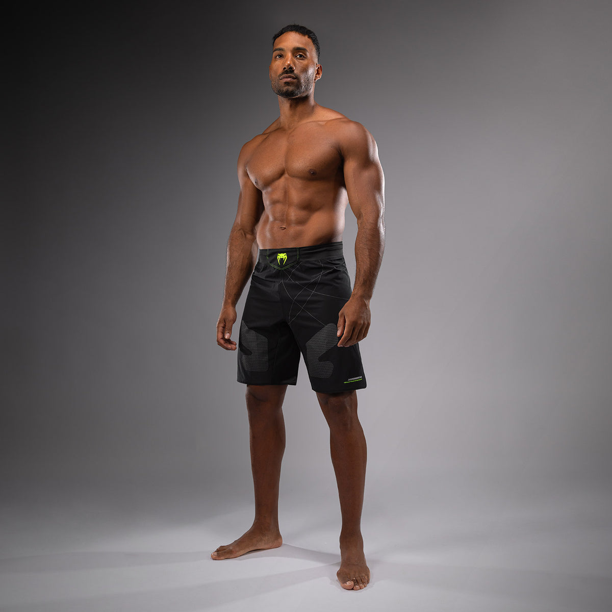 Short de combat Venum Training Camp 4.0 - Noir/Vert Fluo - product-type_Shorts de MMA
