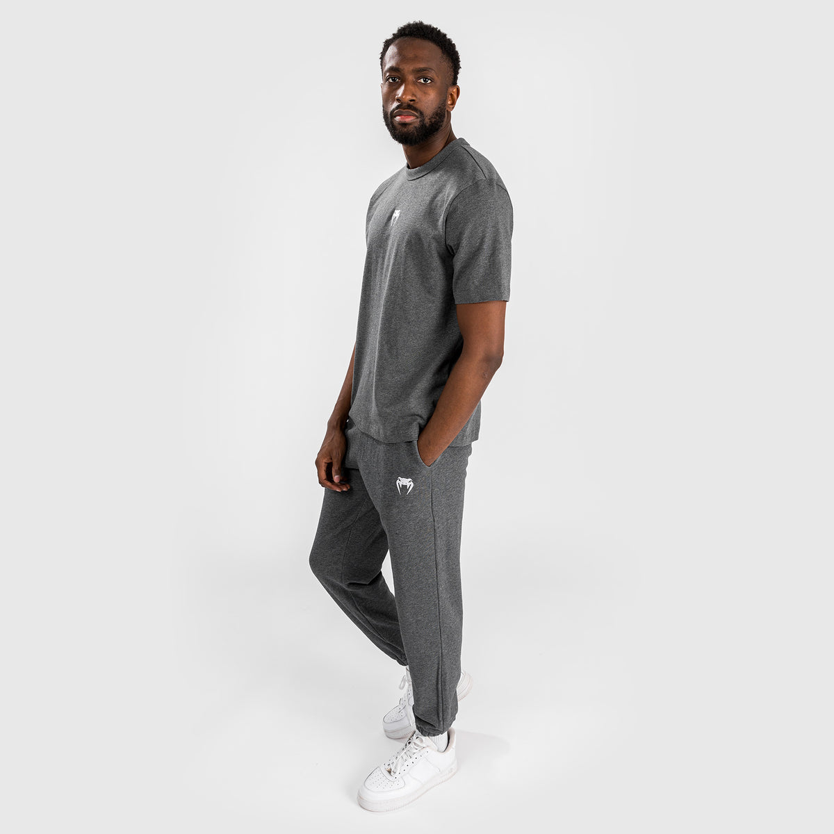T-Shirt pour Hommes Venum Vortex XL - Gris Foncé Chiné - product-type_T-Shirts