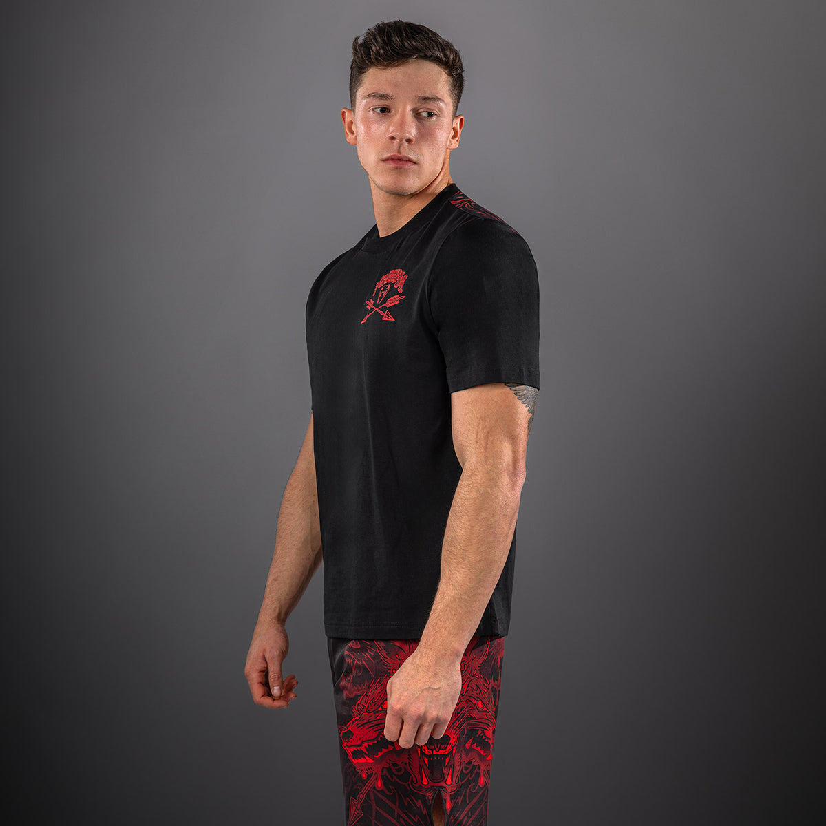T-shirt Venum Wolf Atak – Noir/Rouge - product-type_T-Shirts