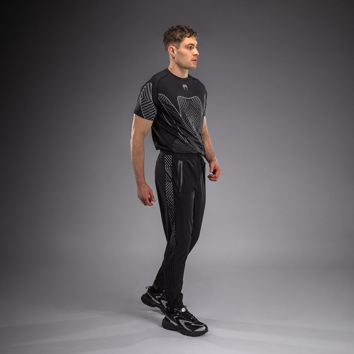 Pantalon de Jogging Venum Midnight Fury – Noir/Gris/Argent - product-type_Pantalons de jogging