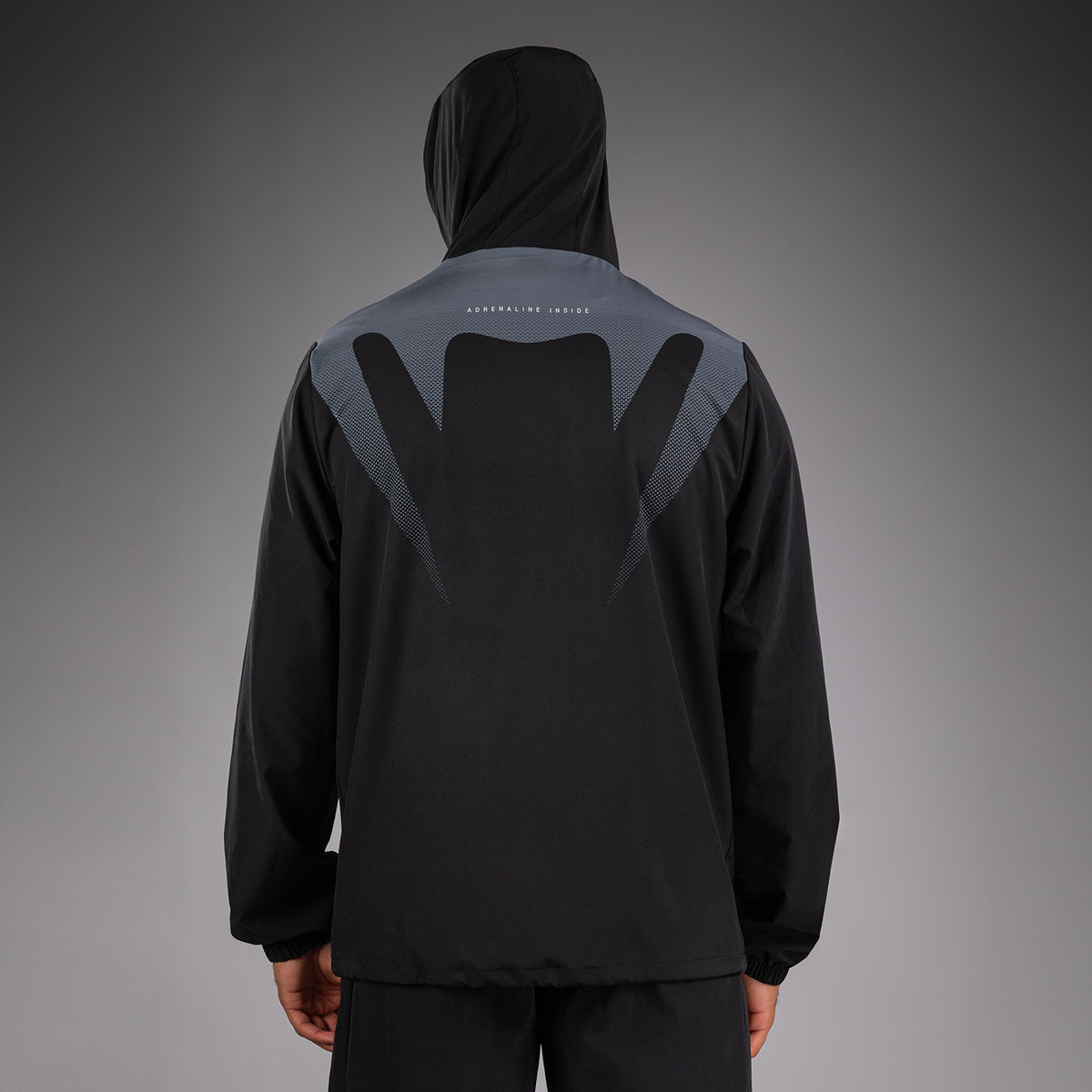 Veste de Survêtement Venum Adrenaline – Noir/Gris Argenté - product-type_Vestes