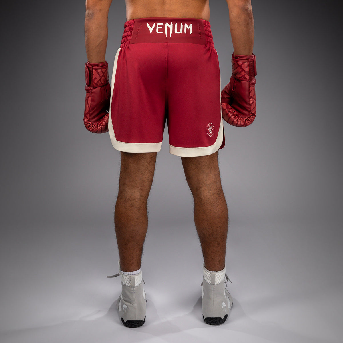 Short de boxe Venum Classic – Rouge Rubis/Ivoire - product-type_Shorts de boxe