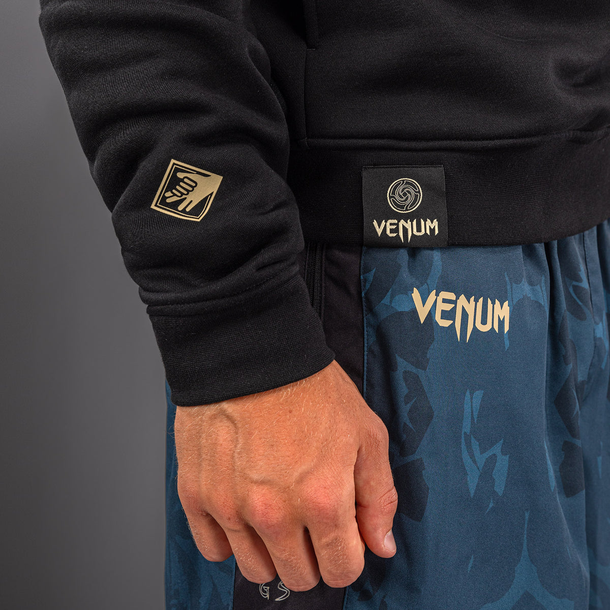 Sweat à capuche Fushiguro Jujutsu Kaisen x Venum – Vert Océan - product-type_Sweatshirts