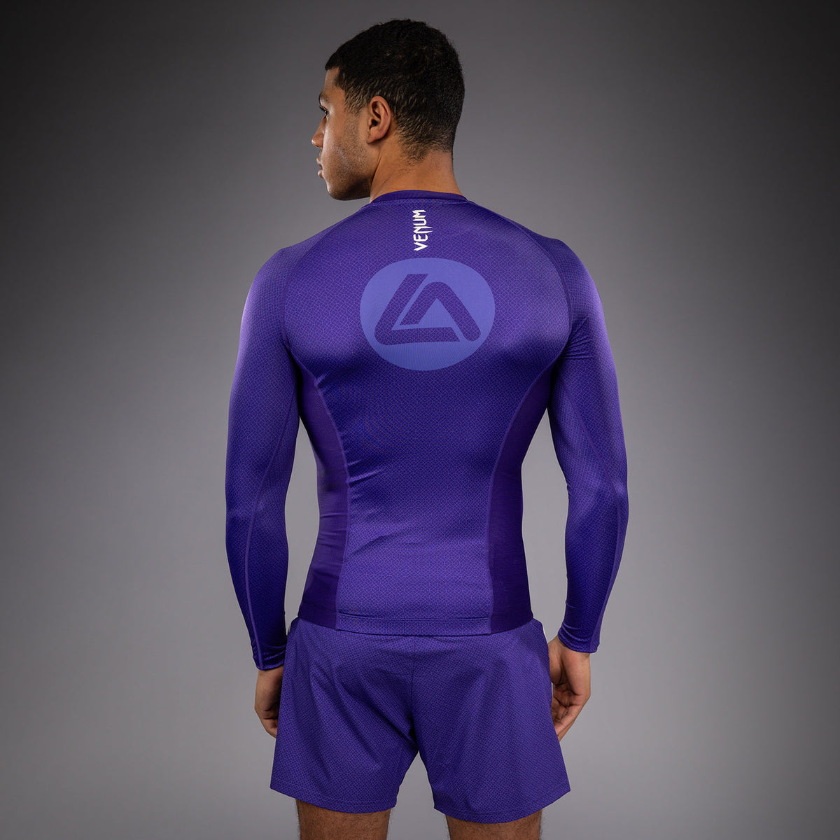 Rashguard à Manches Longues Venum x Roger Gracie Academy - Violet - product-type_T-Shirts de Compression