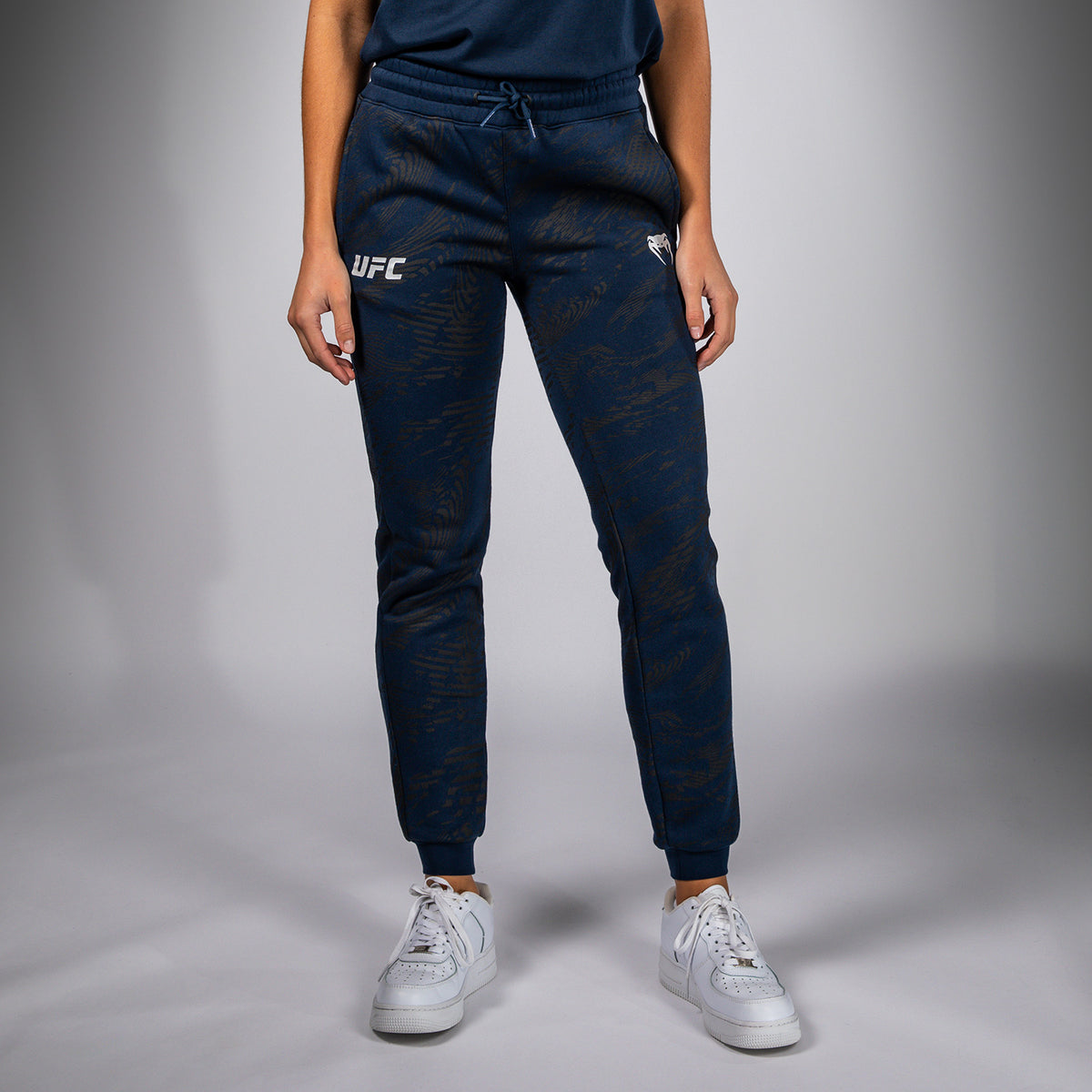 Pantalon en Coton pour Femmes UFC Fusion by Venum Fight Week - Bleu Océanique - product-type_Pantalons de jogging