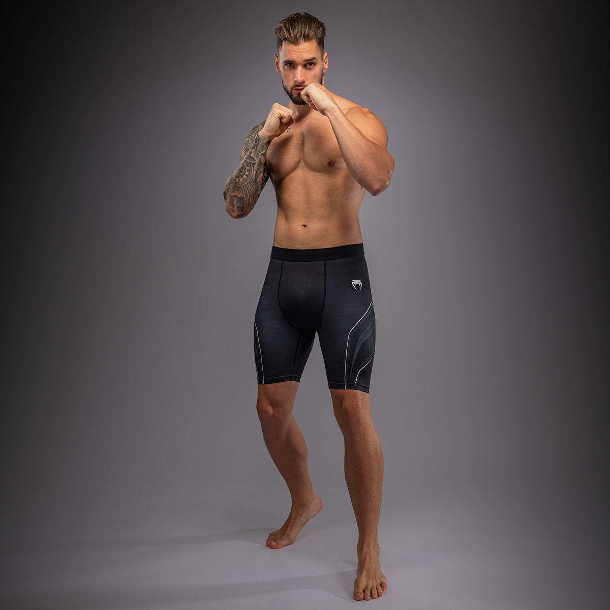 Short de Compression Venum Streamline – Noir/Blanc - product-type_Shorts de compression